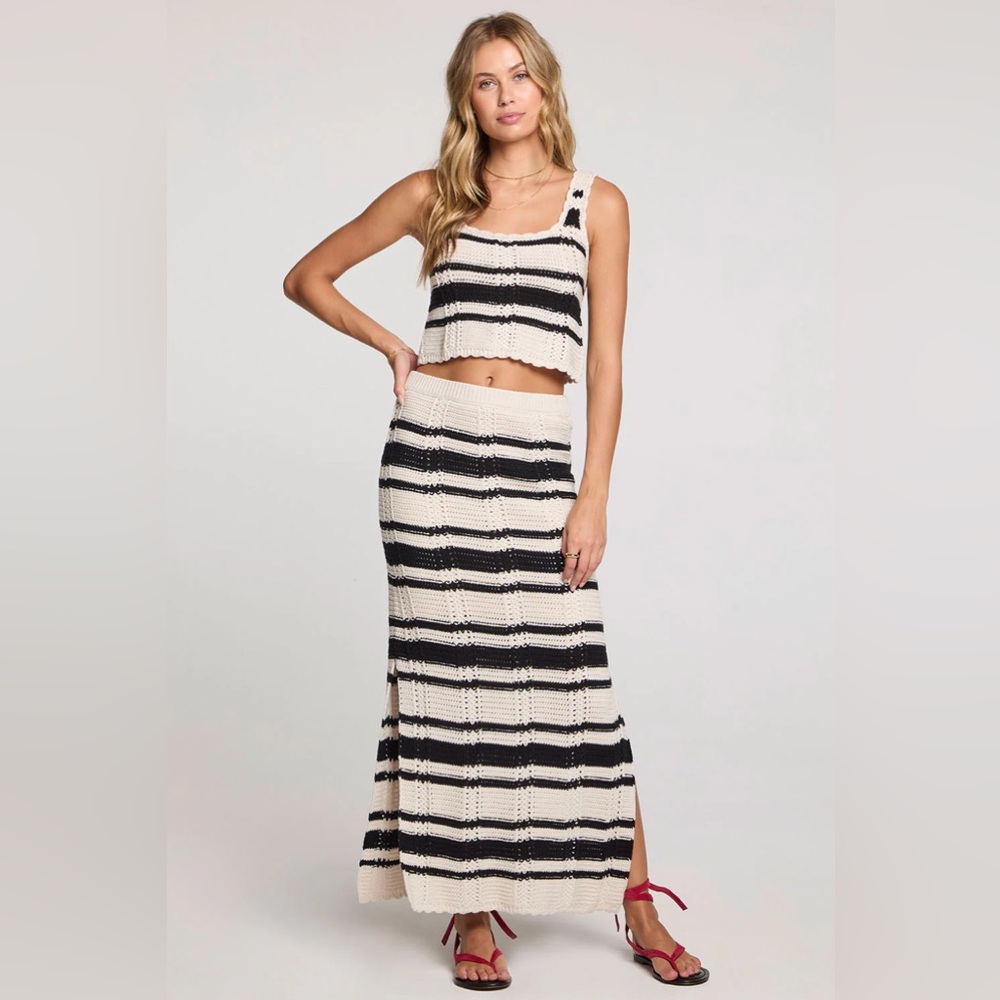 Saltwater Luxe - SUZI MIDI SKIRT - Picture 4 of 4